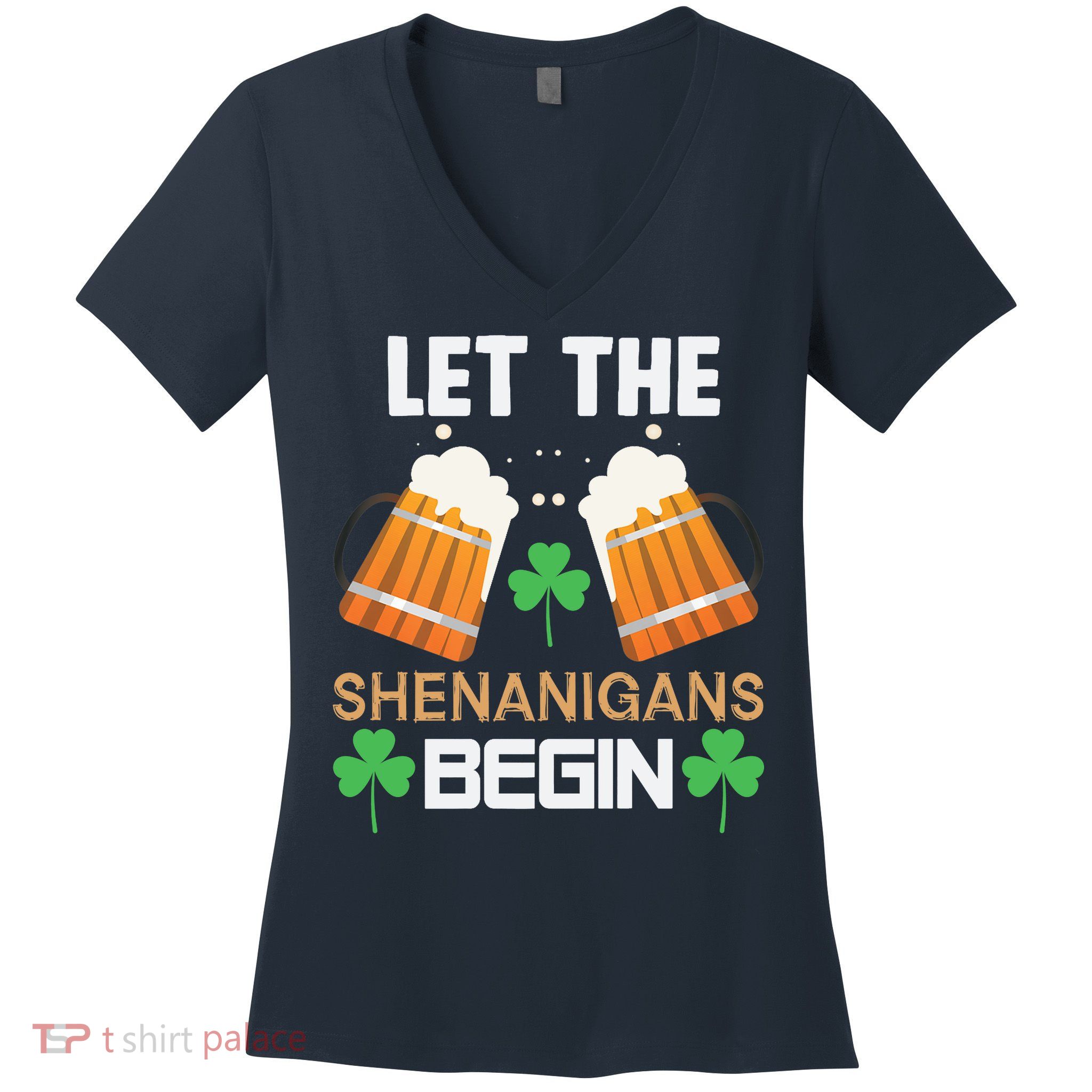 St Patricks Day Women's V-Neck T-Shirt