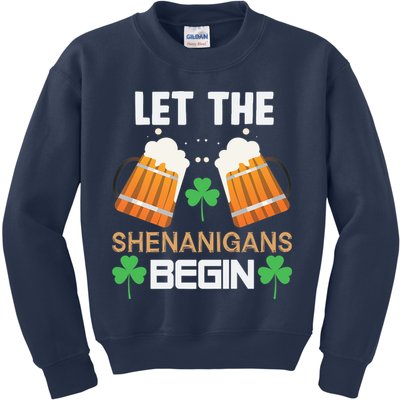 St Patricks Day Kids Sweatshirt