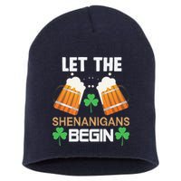 St Patricks Day Short Acrylic Beanie