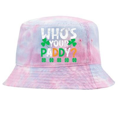 St Patricks Day Tie-Dyed Bucket Hat