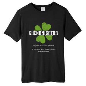 St Patricks Day Irish Shenanigator Lucky Funny Cloverleaf Gift Tall Fusion ChromaSoft Performance T-Shirt