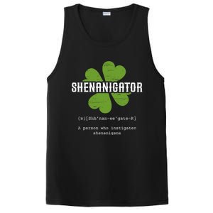 St Patricks Day Irish Shenanigator Lucky Funny Cloverleaf Gift PosiCharge Competitor Tank