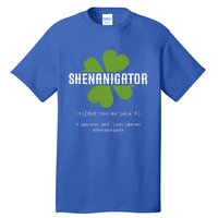 St Patricks Day Irish Shenanigator Lucky Funny Cloverleaf Gift Tall T-Shirt