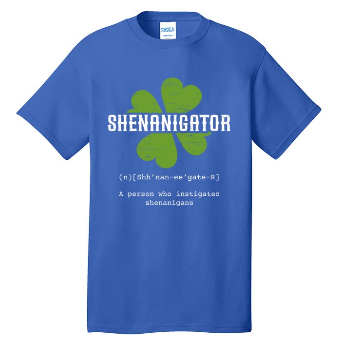 St Patricks Day Irish Shenanigator Lucky Funny Cloverleaf Gift Tall T-Shirt