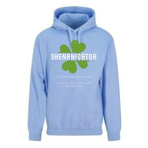 St Patricks Day Irish Shenanigator Lucky Funny Cloverleaf Gift Unisex Surf Hoodie