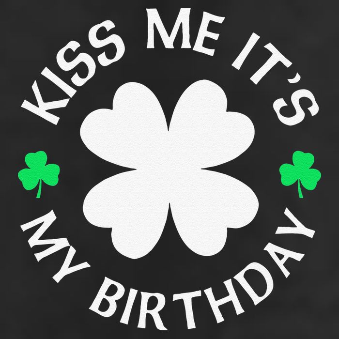 St Patricks Day Kiss Me It's My Birthday Adult Drive Performance Visor
