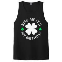 St Patricks Day Kiss Me It's My Birthday PosiCharge Competitor Tank