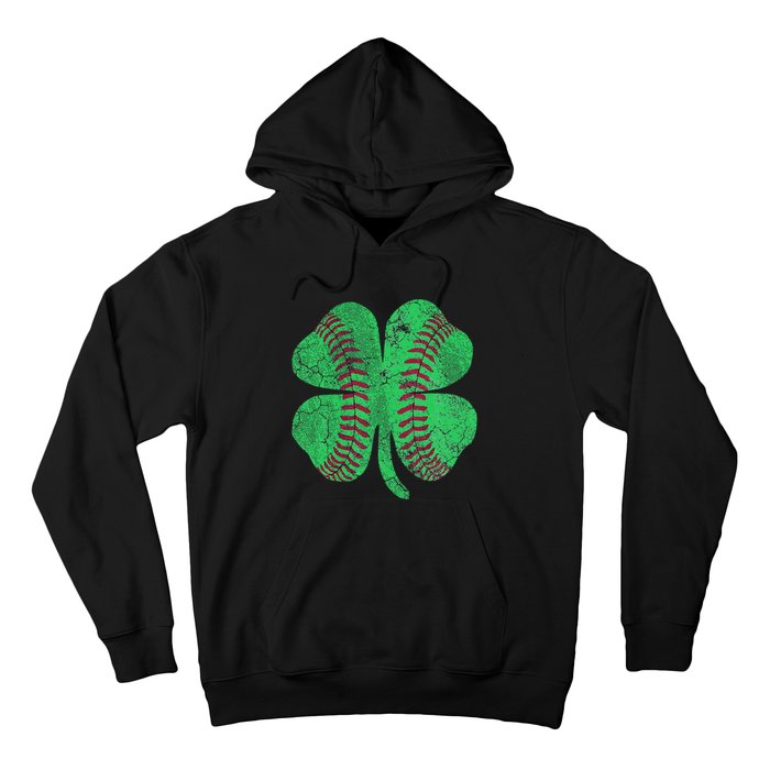 St Patrick's Day Shamrock Baseball Saint Paddy's Hoodie