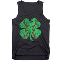 St Patrick's Day Shamrock Baseball Saint Paddy's Tank Top