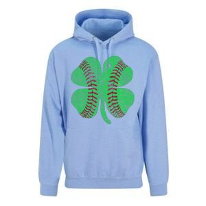 St Patrick's Day Shamrock Baseball Saint Paddy's Unisex Surf Hoodie