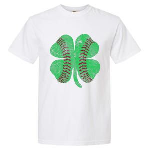 St Patrick's Day Shamrock Baseball Saint Paddy's Garment-Dyed Heavyweight T-Shirt