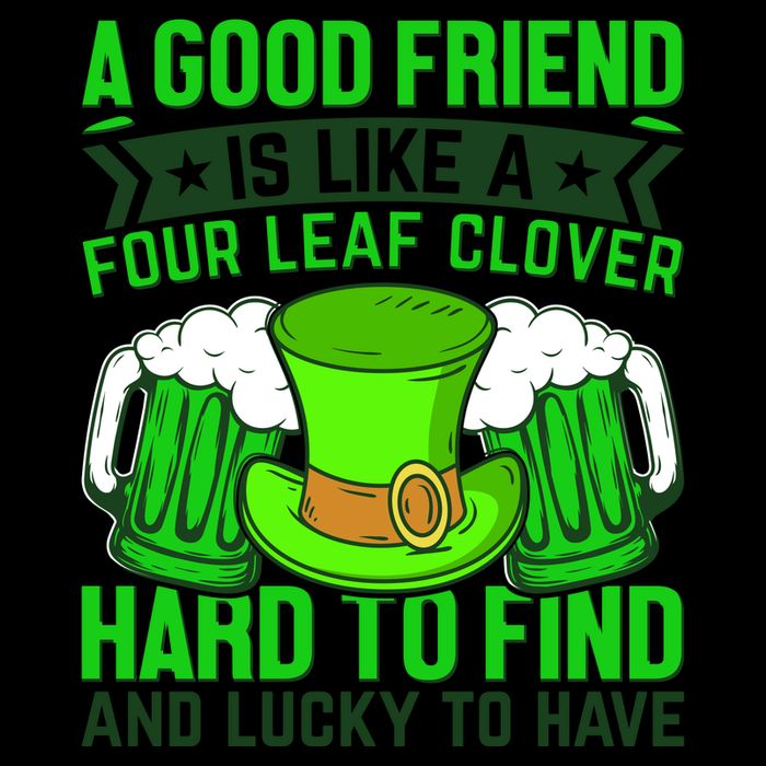 St Patricks Day A Good Friend Is Like A Four Leaf Clover Mug