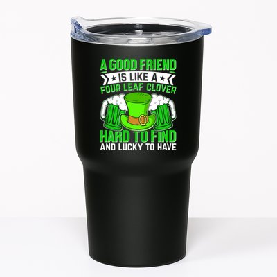 St Patricks Day A Good Friend Is Like A Four Leaf Clover Tumbler