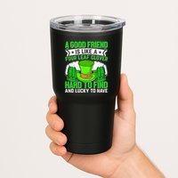 St Patricks Day A Good Friend Is Like A Four Leaf Clover Tumbler