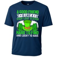 St Patricks Day A Good Friend Is Like A Four Leaf Clover Performance Shirt