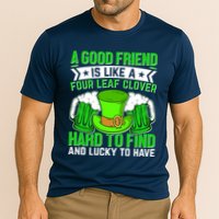 St Patricks Day A Good Friend Is Like A Four Leaf Clover Performance Shirt