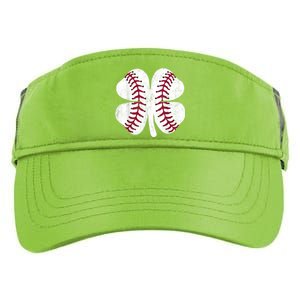 St Patricks Day Shamrock Baseball Saint Paddy's Adult Drive Performance Visor