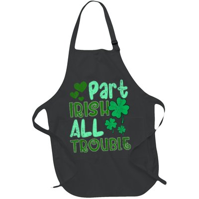 St Patricks Day Part Irish All Trouble Apron