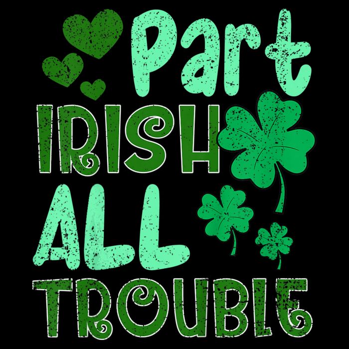 St Patricks Day Part Irish All Trouble Backpack