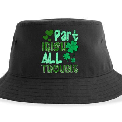 St Patricks Day Part Irish All Trouble Sustainable Bucket Hat