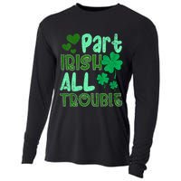 St Patricks Day Part Irish All Trouble Cooling Performance Long Sleeve Crew