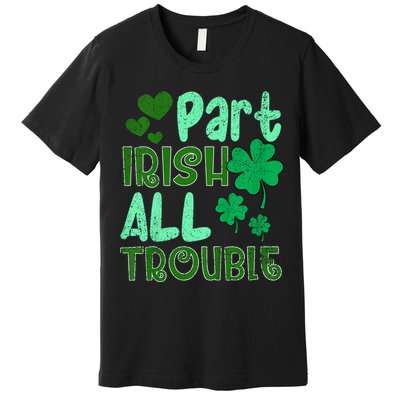 St Patricks Day Part Irish All Trouble Premium T-Shirt