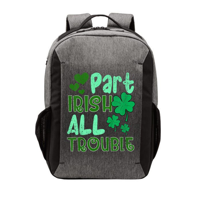 St Patricks Day Part Irish All Trouble Vector Backpack
