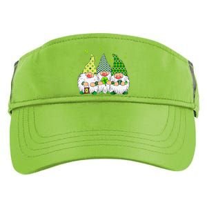 St Patricks Day Irish Gnomes Leprechauns St Pattys Day Adult Drive Performance Visor