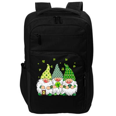 St Patricks Day Irish Gnomes Leprechauns St Pattys Day Impact Tech Backpack