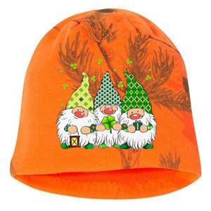 St Patricks Day Irish Gnomes Leprechauns St Pattys Day Kati - Camo Knit Beanie