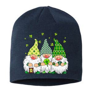 St Patricks Day Irish Gnomes Leprechauns St Pattys Day Sustainable Beanie