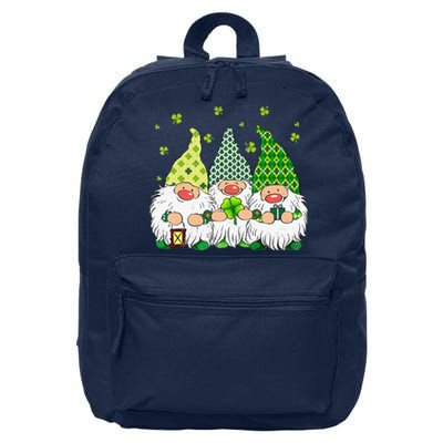 St Patricks Day Irish Gnomes Leprechauns St Pattys Day 16 in Basic Backpack