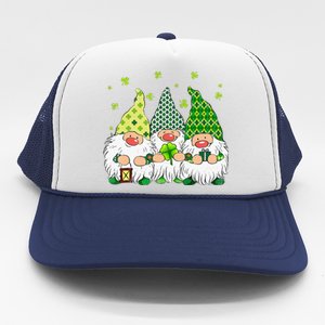 St Patricks Day Irish Gnomes Leprechauns St Pattys Day Trucker Hat