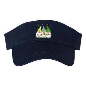 St Patricks Day Irish Gnomes Leprechauns St Pattys Day Valucap Bio-Washed Visor