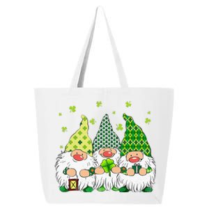 St Patricks Day Irish Gnomes Leprechauns St Pattys Day 25L Jumbo Tote