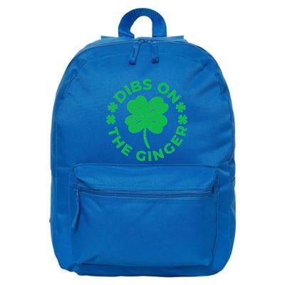 St Patricks Dibs On The Ginger 16 in Basic Backpack