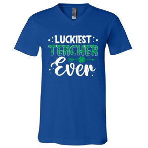 St Patricks Day For Teacher Great Gift V-Neck T-Shirt