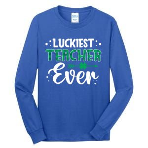 St Patricks Day For Teacher Great Gift Tall Long Sleeve T-Shirt