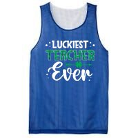 St Patricks Day For Teacher Great Gift Mesh Reversible Basketball Jersey Tank