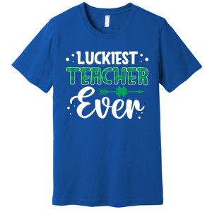 St Patricks Day For Teacher Great Gift Premium T-Shirt