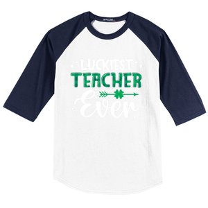 St Patricks Day For Teacher Great Gift Baseball Sleeve Shirt