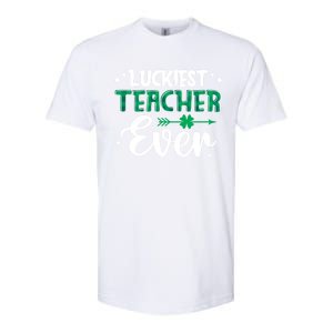 St Patricks Day For Teacher Great Gift Softstyle CVC T-Shirt