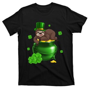 Saint Patrick's Day For Sloth Lovers Women Love T-Shirt