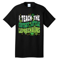 St Patrick Day Teach Little Leprechauns Saint Paddys Teacher Tall T-Shirt