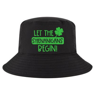 St Patricks Day Let The Shenanigans Begin Cool Comfort Performance Bucket Hat