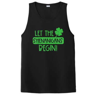 St Patricks Day Let The Shenanigans Begin PosiCharge Competitor Tank