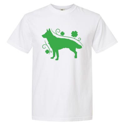 St Patricks Day Green Dog Garment-Dyed Heavyweight T-Shirt