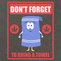 Dont Forget To Bring A Towel Funny Cotton Canvas Backpack