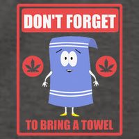 Dont Forget To Bring A Towel Funny Vector Backpack