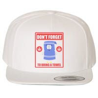 Dont Forget To Bring A Towel Funny Wool Snapback Cap
